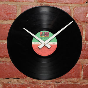 AC/DC<br> Back In Black <br>12" Vinyl Clock