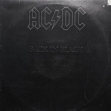 AC/DC<br> Back In Black <br>12" Vinyl Clock