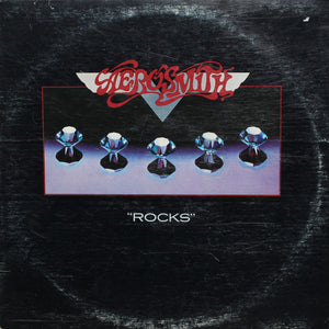 Aerosmith<br> Rocks <br>12" Vinyl Clock