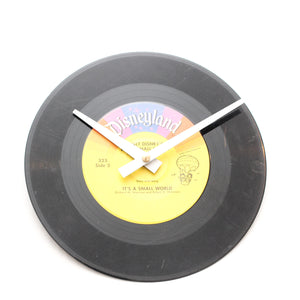 Walt Disney<br>It's A Small World<br>7" Vinyl Clock