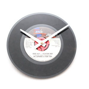 The Supremes &<br>Four Tops<br>River Deep-Mountain High<br>7" Vinyl Clock