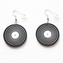 Handmade Vinyl <br>LP Record <br>Hook Earrings