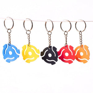 Handmade 45<br> Spacer Keychains <br>2 Pack