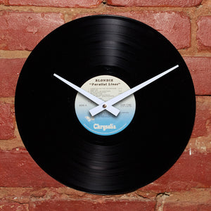 Blondie - Parallel Lines - Authentic Vinyl Clock Made From Original LP Record