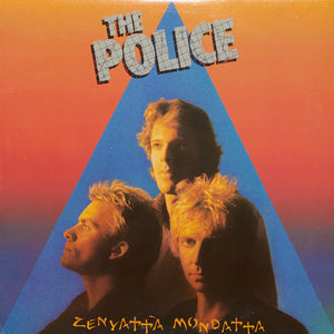 The Police - Zenyatta Mondatta - Authentic Vinyl Clock Made From Original LP Record